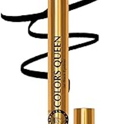 Colors Queen High-Tech Liquid Pen Eyeliner – Black, 1.2g, Intense Matte Finish, Quick Drying Formula, Sweat Proof, Waterproof & Smudge Proof Eyeliner, Long Lasting, Felt Tip Applicator-48
