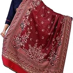 fusfus Women's weaving Woolen Shawl (F0347)-picture-16