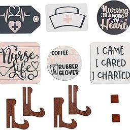 THE STYLE SUTRA Nurses Week Appreciation Decoration Nurses Day 2024 Gift for Office Farmhouse-image-13