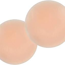 Silicon Nipple Silicone Peel and Stick Bra Petals (Beige)-image-12