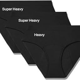 Everyday Hero Period Panty for Women & Girls | Cotton | Black | Mid-Rise | Reusable | Leak-Proof | Super Absorbent | Super Heavy (2) + Heavy (1) | Pack of 5-picture-19