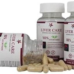 Liver Care Capsules | Promotes Liver Detoxification and Cleansing | 100% Ayurvedic Formula (Pack of 1)-40