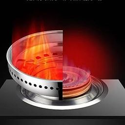 THE STYLE SUTRA Wok Pan Support Rack Kitchen Pan Rack for Cooktop Range Pan Camping Double Layer-picture-20