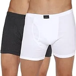 peter england Men's Cotton Blend Classic Regular Solid Trunks (Pack of 1)-picture-3