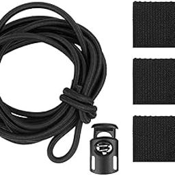 LOOM TREE® Outdoor Elastic Fastener Straps Fastener Elastic Camping Elastic Bungee Cord Black | Outdoor Sports | Camping & Hiking | Hiking Backpacks | Other Camping/Hiking Backpacks-image-80