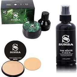 Bb And Cc Cream Full Coverage Foundation For All Skin Type With Mushroom Head Air Cushion 20G And 1 The Matte Fixer With 1 Studio Fix Compact Powder- (Pack Of 3)-image-40