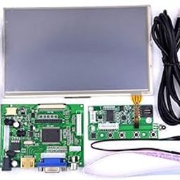 Robocraze Raspberry Pi 7 inch Lcd Touch Screen Display with HDMI VGA Input Driver Board Kit-image-28