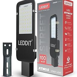 LEDDiT Atmos 100W Waterproof LED Street Light, IP65 Rated Outdoor Light Pack of 1 (Cool White, BIS Approved)-image-4
