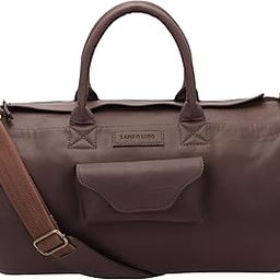 Dusk Men Duffle Bag (Brown)-image-11