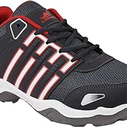 Running/Walking/Sports Shoes (Tiger 5 D.Grey RED-6-image-92