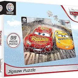 Ratna's 99 Pieces Disney & Marvel Series Jigsaw Puzzle for Kids. Puzzle Size 44.5cm X 37cm (Disney Car)-image-73