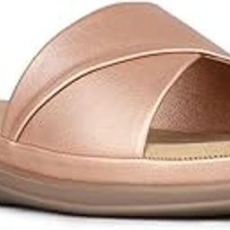 inc.5 Womens Womens Rose Gold Solid Round Toe Mules Flat Sandal-picture-30