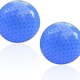 2 Pack Large Sensory Massage Ball for Kids, 33.5 Inch Macaron Blue, Large Inflatable Ball with Touch Tips, Outdoor Pool Ball, Yoga Ball, Large Beach Ball-picture-6