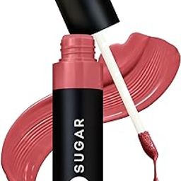 SUGAR Cosmetics Partner In Shine Transferproof Glossy Lipstick | Lasts upto 24hrs | Transferproof & Smudgeproof - 3ml - 06 Rouge Rueda-image-37
