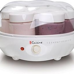 EuroCuisine Yogurt Maker (9.5 x 9.5 x 6 Inches)-24