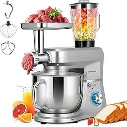 VIVOHOME 8.5QT 6-IN-1 Stand Mixer Silver-image-84
