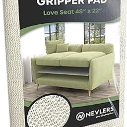 Nevlers 22" x 48" Couch Cushion Grip for Loveseat Keep Couch Cushions from Sliding | Durable Non Slip Couch Cushion Gripper | Customizable Couch Cushion Non Slip | Multi-Use Couch Cushion Grippers-image-22
