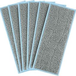 LINNIW Washable Wet Mopping Pads Compatible Braava Jet m Series, Reusable Wet Pads for iRobot Braava Jet M6 (6110) (Pack of 6)-image-20