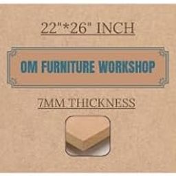 Rectangle MDF Board, 22 x 26 inch, 7mm Thickness, 1 Piece-image-71