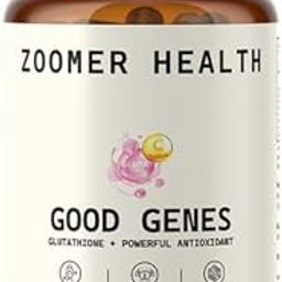 Zoomer Health GOOD GENES GLUTATHIONE 500mg | 60 Servings| Enriched with VITAMIN C,ZINC & Alpha Lipoic Acid| Powerful Antioxidant| Clinically Proven to WHITEN SKIN| Cognitive Support| Unisex-image-39