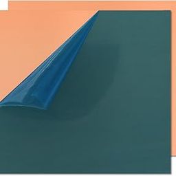 Uxney Copper Sheet Metal,8" x 8"-24 Gauge(0.5mm) Thickness,99.9% Pure Copper Plates for DIY, Jewelry, Electrical, Repair, Industrial(2 Pac）-image-45