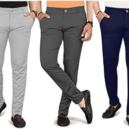 Men's Solid Lycra Material Slim Fit Stretchable Casual Wear Comfortable Formal Trousers Pants Model ||Men Bottonwear(25.5 PL C3-$Parent)-image-56
