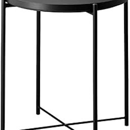 Ikea GLADOM Alloy Steel Tray Table (Black , 45x53 cm/17 1/2x20 5/8")-picture-21
