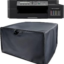 Printer Dust Cover Compatible for brother DCP-T525W,Premium Nylon, Water-Resistant, Durable, Anti-Static Protection for Home & Office Printers (Dorca)- Black-image-109