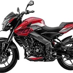 Bajaj Pulsar Ns 200 Ug Motorcycle/Motorbike - Cock Wine Red - White - Ex-Showroom-15