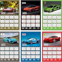 ESCAPER Car Wall Calendar 2025 hanging (45 x 30 cm), Car Wall Calendar 2025 for Room Decoration, Car Wall Calendar 2025 for sports car, Car Wall Decor, Car Wall Calendar 2025 hanging big size-picture-23
