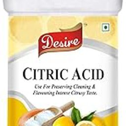Desire Pure Citric Acid Crystals 200 Grams (Pure Citric Acid Powder for Cleaning - Food Grade, Nimbu Sat - Multiple Uses for Home and Kitchen - Natural Preservative and Flavoring Agent)-image-43