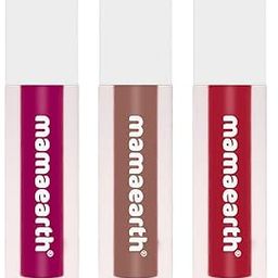 Mamaearth Feather Light Liquid Matte Mini Lipsticks- Set of 3 16-Hour Long Stay | Weightless & Non-Drying | Made Safe Certified-image-62