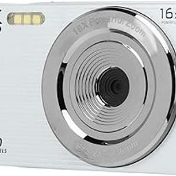 16X Digital Zoom Camera, 44MP Kids Digital Camera with 2.8 Inch Screen, Compatible with 128GB Cameras, Point and Shoot, Mini Camera for (Silver)-picture-21