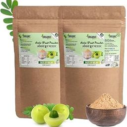 Organic Anand 100% Natural Amla Indian Gooseberry Fruit Powder for Hair Growth, Skin, Drinking and Eating - 200g (Pack Of 2)-20