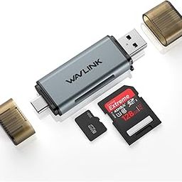 WAVLINK USB-C and USB 3.0 SD Card Reader,Memory Card Reader for TF SD Micro SD SDXC SDHC MMC RS-MMC Micro SDXC Micro SDHC UHS-I,for PC/Laptop/Smart Phone/Tablet-image-101