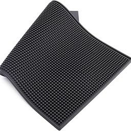 Aicon® Durable and Stylish Bar Mats for Spills. Product is for Coffee, Bars, Restaurants & Counter Top Dish Drying, Glass Drying Product Size: 45cm x 30cm x 8mm Thickness (Pack of 1)-image-19