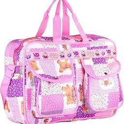 Tiny Tooth Baby Diaper Nappy Changing Baby Diaper Bag/Mummy Bag/Handbag Mama's Bag (Diaper Bag) - Pink-40