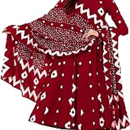 Women's Rayon Viscose A-Line Printed Kurta with Pant & Dupatta-image-79