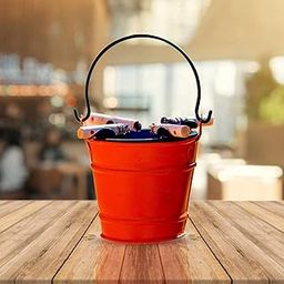 Kalakari kake Cigarette Ashtray-Bucket-Orange | Ashtray for Cigarette Stylish, Cigar Rest for Indoor Outdoor Ashrays for Smoking for Home/Office-picture-24