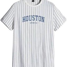 Regular Fit Stripe Printed Tshirt for Men | Mens Tshirt-image-42