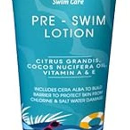 Pre Swim Body Lotion 200ml - Apply Before Swimming - Protects Swimmers From Chlorine & Sea Water - Swimmers Waterproof Pool Cream-34