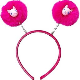 Pygmy Puff Bopper Headband (One Size) (Neon Pink), Neon Pink, One Size-image-2