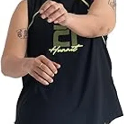 HUNNIT Tank Top for Women | Round Neck Sleeveless Tank Top | Workout Tank Tops for Women for Gym |Stretchable Sweat Wicking Fabric | Low Impact Workout-picture-12