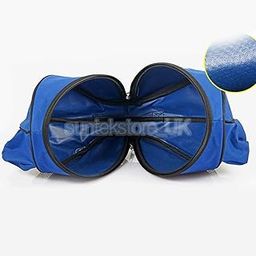 Waterproof Basketball Bag Football Carrying Bag Volleyball Handbag - Blue-image-30