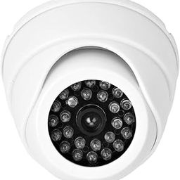 Fake Camera LED Light Waterproof Simulation Camera Dome Camera Realistic Dummy Fake Security Monitor Camera Surveillance Security Cam-picture-31