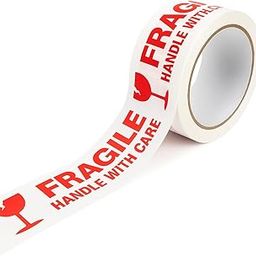 JPPL fragile Packaging Tape | 65 meter X 48mm / 2inch | fragile packing material | Suitable for e-commerce | Packaging material for small busines (Set of 6 roll)-image-23