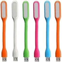 Garth Portable USB LED Desk Silicone Lamp for Reading and Laptop Working Great for Studying and Reading Books for Laptop keyaboard Help Light Children Eye Protection Pack of 10-image-63