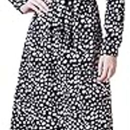 Women All-Over Print Mandarin Collar Pintuck Plus Size Tunic-image-95