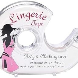 Women Clothing Tape,Beauty Tape,Fashion Double Sided Tape for Clothing and Body,Scarf, Clear Transparent Tape for All Fabric Types and All Skin, 16.5 Ft-image-1