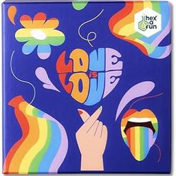 Love Is Love Gift Box Of 4 Women Handkerchiefs - 100% Organic Pure Soft Cotton | Multicolor & Trendy Printed Hanky Designs | Soft & Breathable Fabric | Pack of 04-30cm x 30cm | Love Is Love-image-70